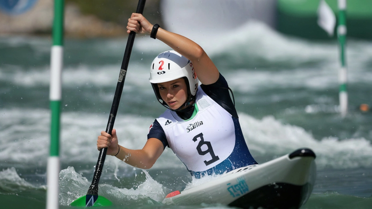 Ana Sátila avança para a final do slalom de canoagem nas Olimpíadas de 2024