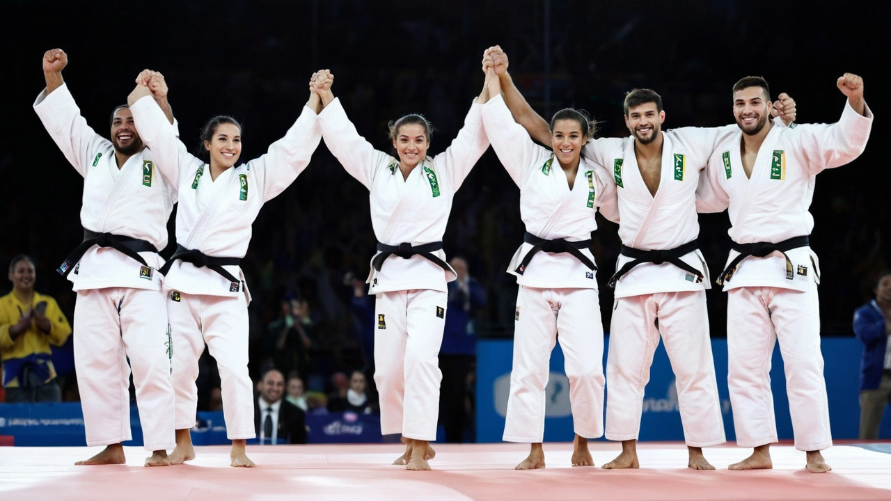 Brasil Conquista Medalha de Bronze na Competição Mista de Judô: Um Marco Histórico no Esporte