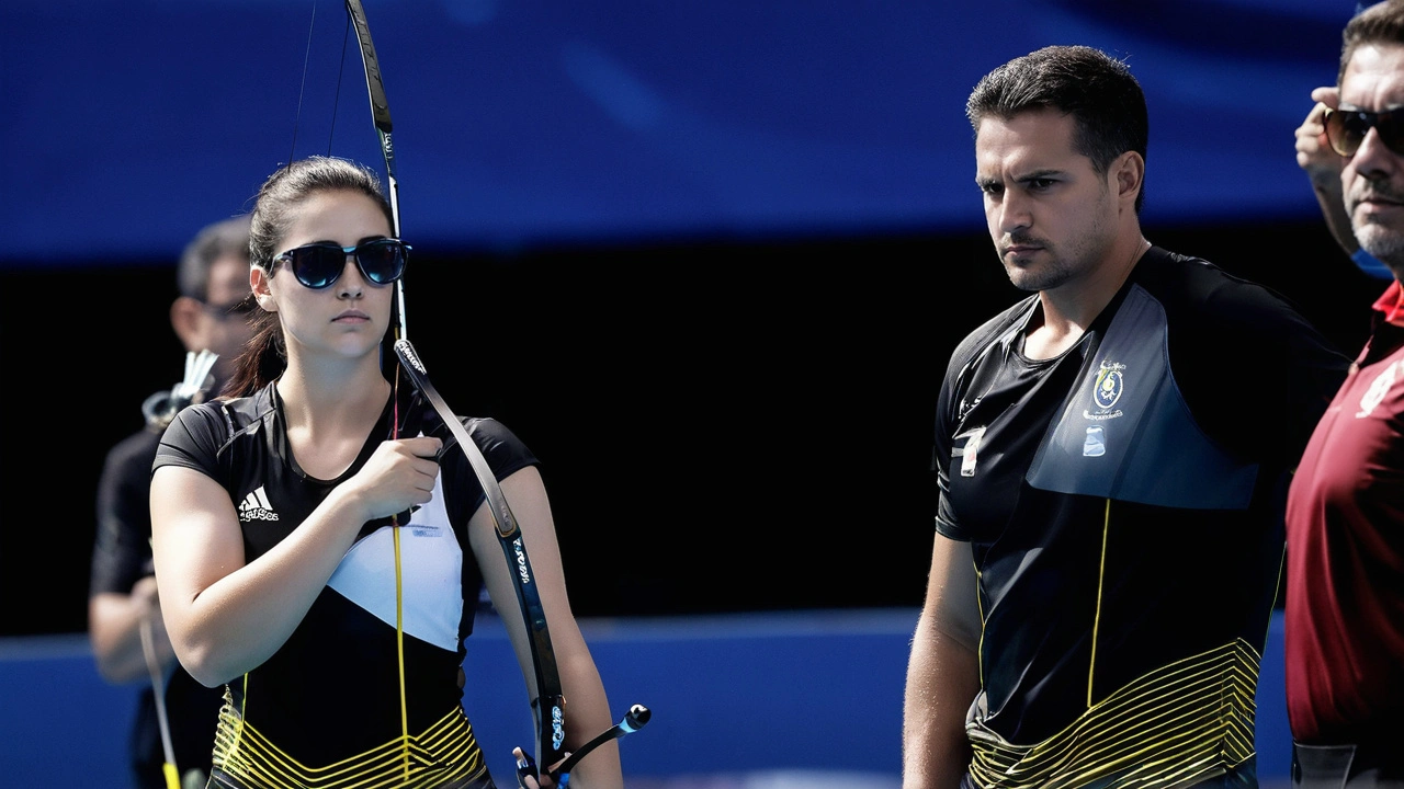 Derrota de Marcus D'Almeida e Ana Luiza Caetano para Mexicanos na Tiro com Arco nas Olimpíadas 2024